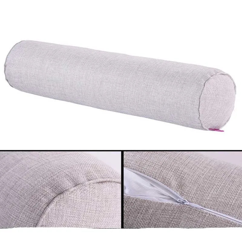 Bedboard Long Pillow for Sleeping Round Body Cushion Chair Pad