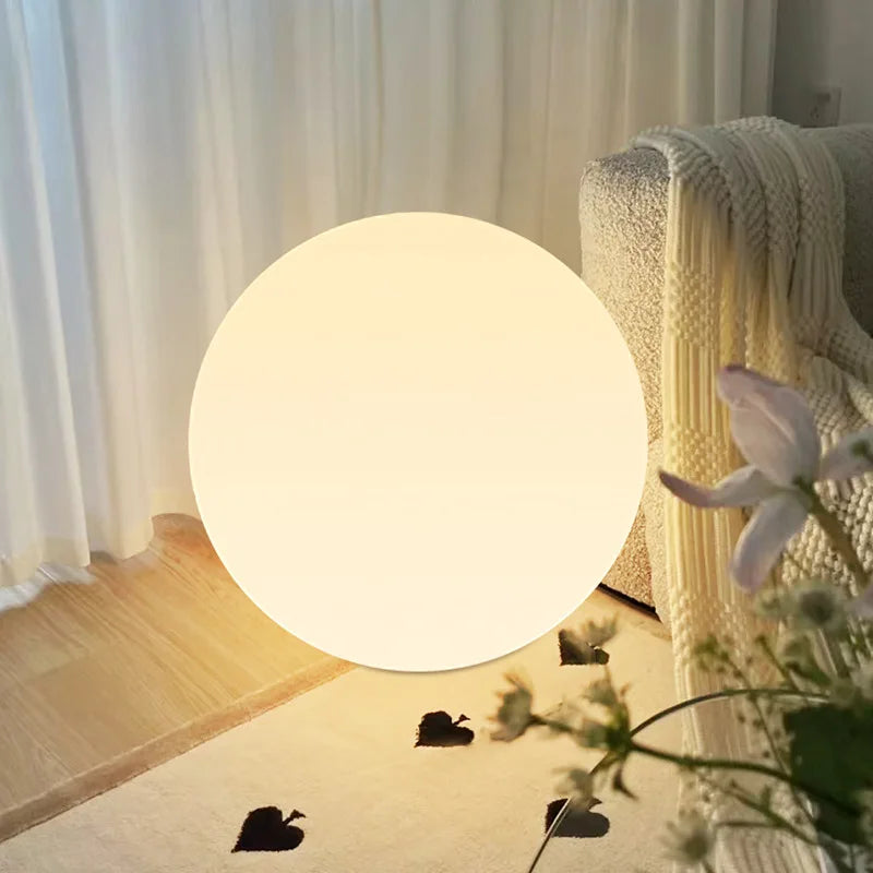 Ball Lamp Luminous Globe Light 3 Colors Dimmable USB Rechargebale Lighting Fixtures for Home