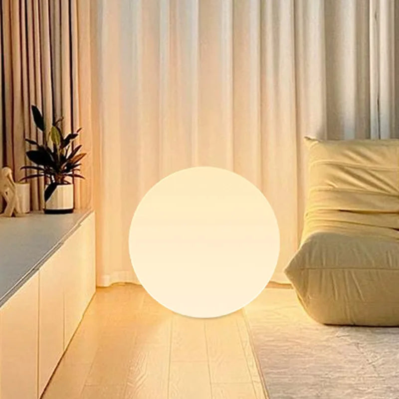 Ball Lamp Luminous Globe Light 3 Colors Dimmable USB Rechargebale Lighting Fixtures for Home