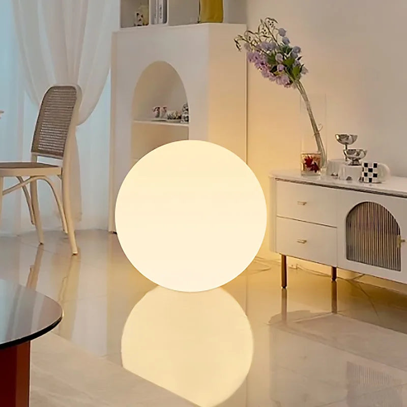 Ball Lamp Luminous Globe Light 3 Colors Dimmable USB Rechargebale Lighting Fixtures for Home