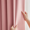 Modern Blackout Curtains For Bedroom pink Color Girl Curtians For Living Room