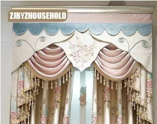 High Precision Girl Curtains Embroidered Curtains